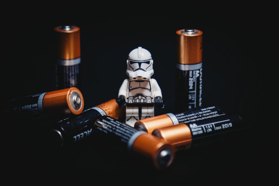 batteries, battery, power, star wars, storm trooper, lego, objects